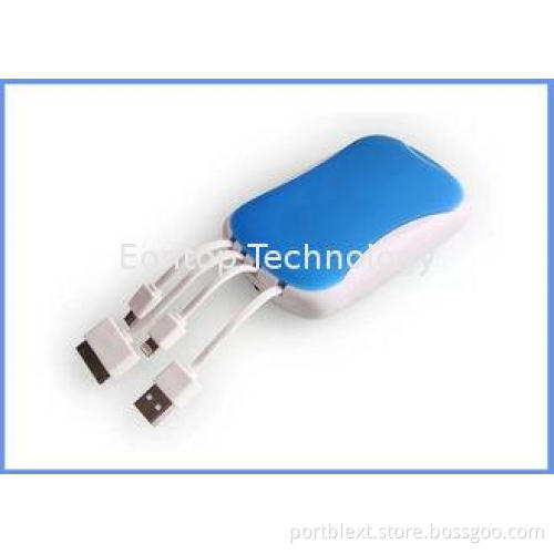 Built-in Cable 50000mah external battery Li-Polymer Power B